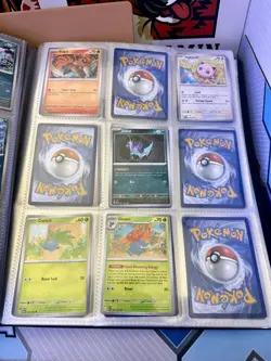 Pokemon Scarlet Violet 151 Partial Set with Binder Pokemon Binder Pokemon Cards - Image 5