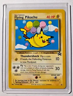 Pokemon Card - TCG Flying Pikachu Promo Card Regular/Non-Holo #25 - Image 1