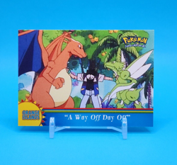 Pokemon Card - A Way Off Day Off OR15 - Orange Islands - Topps - Image 1