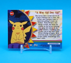 Pokemon Card - A Way Off Day Off OR15 - Orange Islands - Topps - Image 3