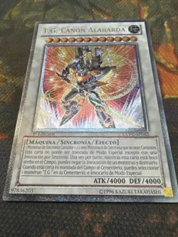 SPANISH T.G. Halberd Cannon EXVC-EN043 Ultimate Rare 1st Edition Near Mint - Image 1