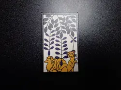 Pokemon Traditional Poker Playing Card Hanafuda Ninetales Persian #8 EX - Image 1