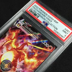 Charizard VMAX HOLO RARE SWSH261 (PSA 9 MINT) Black Star PROMO Pokemon Cards - Image 3