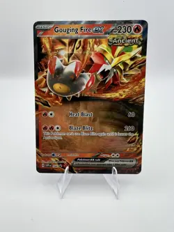 Gouging Fire ex 144 Sv: Scarlet & Violet Promo Cards Holo - Image 1