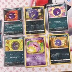 Pokemon TCG Koffing 7 Card Lot from Multiple Sets - Image 3