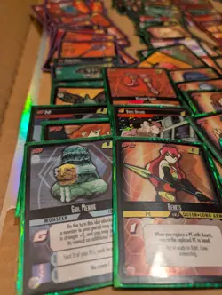 Dot Hack Enemy Trading Card LOT 320+ Cards, 53 Foils .hack CCG TCG All Sleeves - Image 5