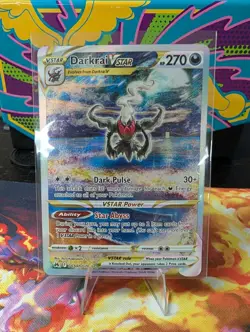 Darkrai VSTAR Crown Zenith: Galarian Gallery Holo Card GG50/GG70 NM/M Condition - Image 1