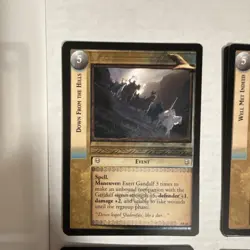 Decipher Lord of the Rings TCG Gandalf Skinbark 24 Rare Card Lot (2 of each) - Image 2