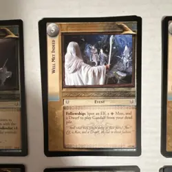 Decipher Lord of the Rings TCG Gandalf Skinbark 24 Rare Card Lot (2 of each) - Image 3
