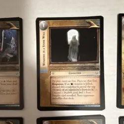 Decipher Lord of the Rings TCG Gandalf Skinbark 24 Rare Card Lot (2 of each) - Image 4