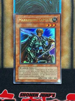 Yugioh Marauding Captain LOD-018 Ultra Rare LP - Image 1