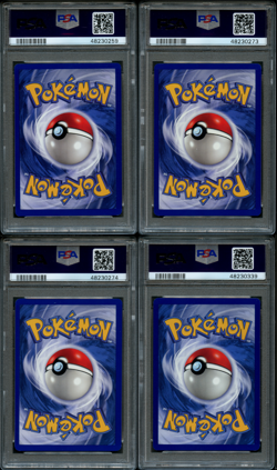 PSA 1st Edition Base Shadowless Pokemon Cards Lot of 4 trainers PSA 8 & 9 Mint - Image 2