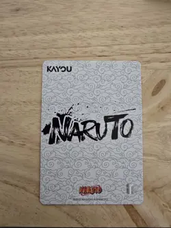 Sasuke Uchiha NRSA01-MR-002L4 Heavens Scroll English Naruto Kayou Card - Image 2