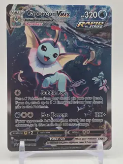 Vaporeon VMAX - SWSH182 SWSH: Sword & Shield Promo Cards Pokemon Card NM - Image 1