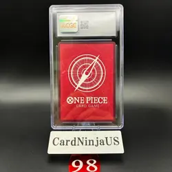 CGC 10 GEM MINT Roronoa Zoro Parallel OP01-001 L 25th Edition ONE PIECE Card 98 - Image 2