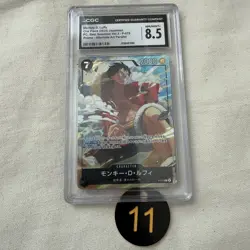 CGC 8.5 NM/Mint+ Monkey D Luffy P-075 Premium Card Collection (Best Selection 11 - Image 1