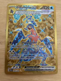 Garchomp EX Gold Hyper Rare Card PSA 9 Sv04: Paradox Rift Holo - Image 1