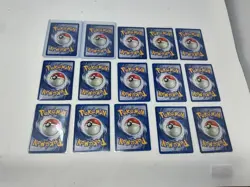 15 Vintage Pokemon Cards Gastly bent – LP to NM Condition - Image 2