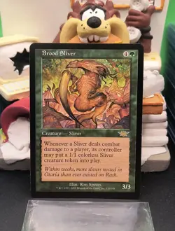MTG Brood Sliver - Legions - Vintage - Magic The Gathering 120/145 - Image 2