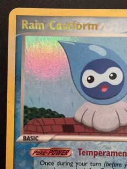 Rain Castform 26/113 EX Delta Species Pokemon Card Reverse Holo Foil Rare HP - Image 3