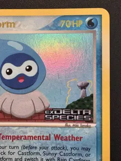 Rain Castform 26/113 EX Delta Species Pokemon Card Reverse Holo Foil Rare HP - Image 4