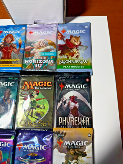 MTG RARE! Sealed Booster PackS Lot (9) MTG, Lord of the Rings Kamigawa Kaldheim - Image 3