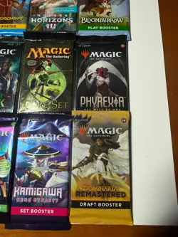 MTG RARE! Sealed Booster PackS Lot (9) MTG, Lord of the Rings Kamigawa Kaldheim - Image 4