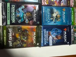 MTG RARE! Sealed Booster PackS Lot (9) MTG, Lord of the Rings Kamigawa Kaldheim - Image 4