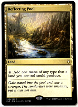 MTG Reflecting Pool Commander Legends: Battle for Baldur's Gate 358/361 Rare, NM - Image 1