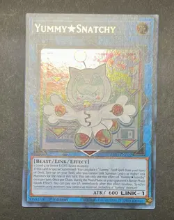 Yummy Snatchy 1st Edition Ultra Rare JUSH-EN022 Yu-Gi-Oh! - Image 2