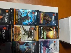MTG RARE! Sealed Booster PackS Lot (9) MTG, Lord of the Rings Kamigawa Kaldheim - Image 2