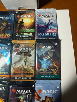 MTG RARE! Sealed Booster PackS Lot (9) MTG, Lord of the Rings Kamigawa Kaldheim - Image 3