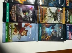 MTG RARE! Sealed Booster PackS Lot (9) MTG, Lord of the Rings Kamigawa Kaldheim - Image 4