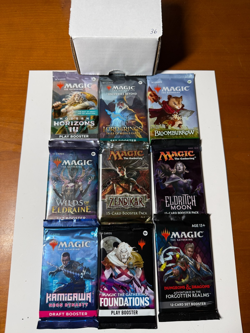 MTG RARE! Sealed Booster PackS Lot (9) MTG, Lord of the Rings Kamigawa Kaldheim - Image 5