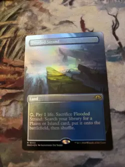 Flooded Strand (Borderless) Modern Horizons 3 Foil - Image 1