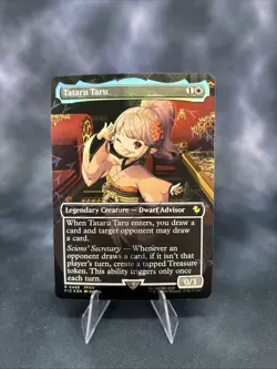 Tataru Taru (Borderless) (Chocobo Track Foil) Commander: Final Fantasy Foil - Image 1