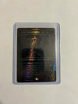 Atraxa, Grand Unifier Oil Slick Raised Foil Phyrexia All Will Be One Magic MTG - Image 2