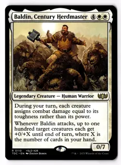 Baldin, Century Herdmaster 110 Commander: Tarkir: Dragonstorm Normal NM - Image 1