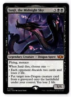 Junji, the Midnight Sky 183 Commander: Tarkir: Dragonstorm Normal NM - Image 1