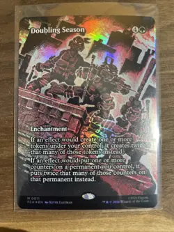 Doubling Season (Borderless) [Teenage Mutant Ninja Turtles] Foil - Image 1