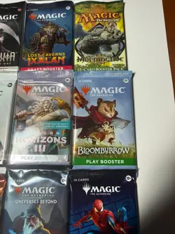 MTG RARE! Sealed Booster PackS Lot (9) MTG, Lord of the Rings Kamigawa Kaldheim - Image 3