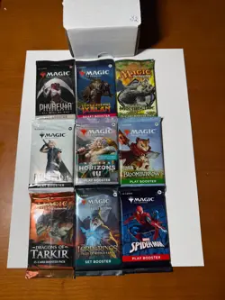MTG RARE! Sealed Booster PackS Lot (9) MTG, Lord of the Rings Kamigawa Kaldheim - Image 5