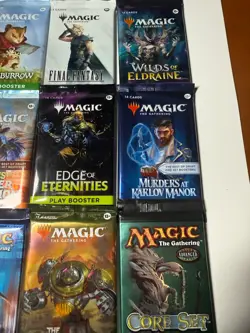 MTG RARE! Sealed Booster PackS Lot (9) MTG, Lord of the Rings Kamigawa Kaldheim - Image 3