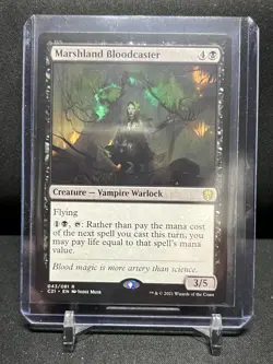 Marshland Bloodcaster MTG Magic 2021 Commander - NM - Image 1