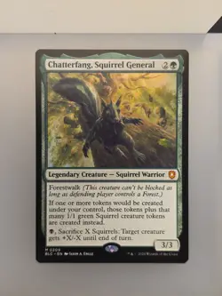 Chatterfang, Squirrel General 209 Bloomburrow Commander Magic the Gathering - Image 1