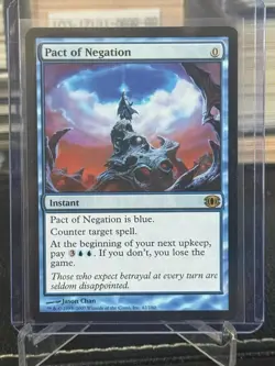 Magic The Gathering Future Sight #42 Pact of Negation Rare MTG TCG CCG - Image 1