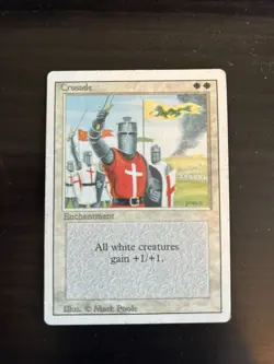 Magic: The Gathering (MTG) - Crusade - Revised Edition (3ED) - Image 1