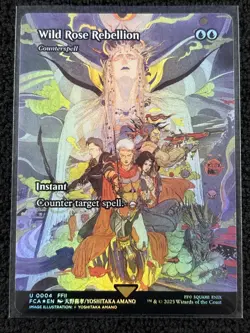 Wild Rose Rebellion [Foil] #4 Final Fantasy Magic The Gathering - Image 1