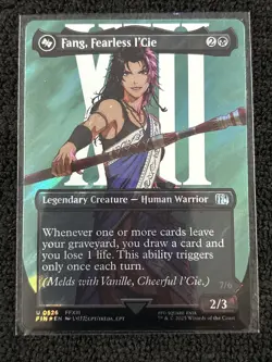 Fang, Fearless l'Cie [Borderless Surge Foil] #526 Final Fantasy MTG - Image 1