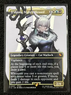 Y'shtola, Night's Blessed [Borderless] #207 Final Fantasy Magic The Gathering - Image 1
